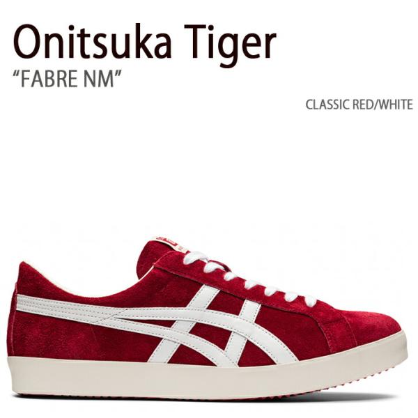 Onitsuka Tiger オニツカタイガー スニーカー FABRE NM CLASSIC RED...