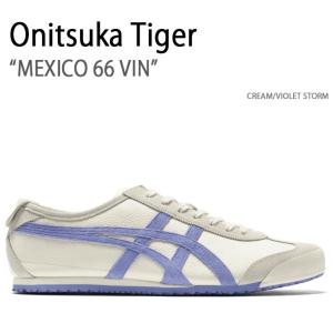 Onitsuka Tiger オニツカタイガー スニーカー MEXICO 66 VIN CREAM VIOLET STORM メキシコ66 メンズ レディース 男性用 女性用 1183B391.102｜a-dot