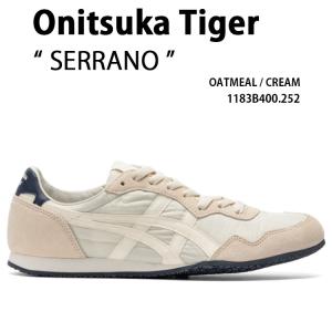 Onitsuka Tiger オニツカタイガー スニーカー SERRANO OATMEAL CREAM 1183B400.252 シューズ セラーノ オートミール クリーム メンズ レディース
