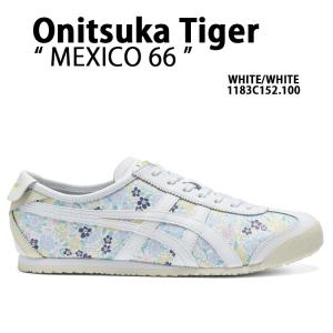 Onitsuka Tiger オニツカタイガー スニーカー MEXICO 66 メキシコ 66 1183c152.100 シューズ WHITE 花柄 ホワイト フラワー メンズ レディース｜a-dot