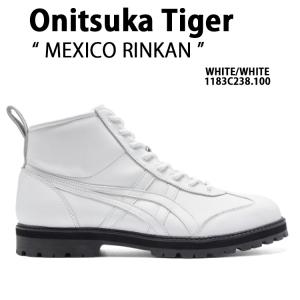 Onitsuka Tiger オニツカタイガー スニーカー MEXICO RINKAN WHITE メキシコ リンカン メンズ レディース 男性用 女性用 1183C238.100｜a-dot
