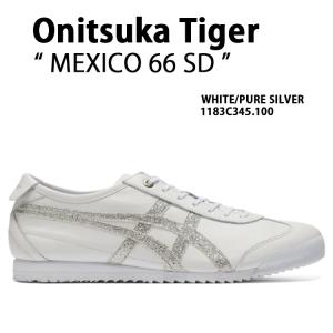 Onitsuka Tiger MEXICO 66 シルバー スニーカー onitsuka tiger☆MEXICO 66 SD シルバー スニーカー (onitsuka