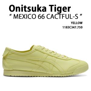 Onitsuka Tiger オニツカタイガー スニーカー MEXICO 66 CACTFUL-S メキシコ66 カクトフル エス イエロー メンズ レディース 1183C347.750
