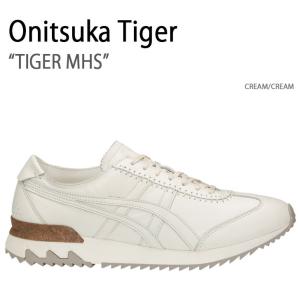 Onitsuka Tiger オニツカタイガー スニーカー TIGER MHS CREAM CREAM タイガーMHS クリーム メンズ レディース 男性用 女性用 男女兼用 D801L.0000｜a-dot