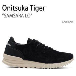 Onitsuka Tiger オニツカタイガー スニーカー SAMSARA LO BLACK BLACK サムサラ ロー ブラック ブラック メンズ レディース 男性用 女性用 男女兼用 TH714L.9090｜a-dot