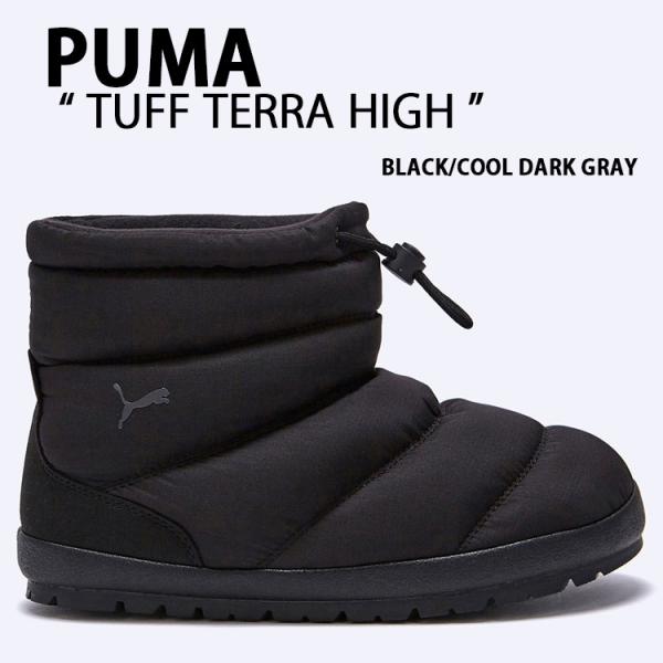 PUMA プーマ ブーツ TUFF TERRA HIGH BLACK 402177-01 タフ テラ...