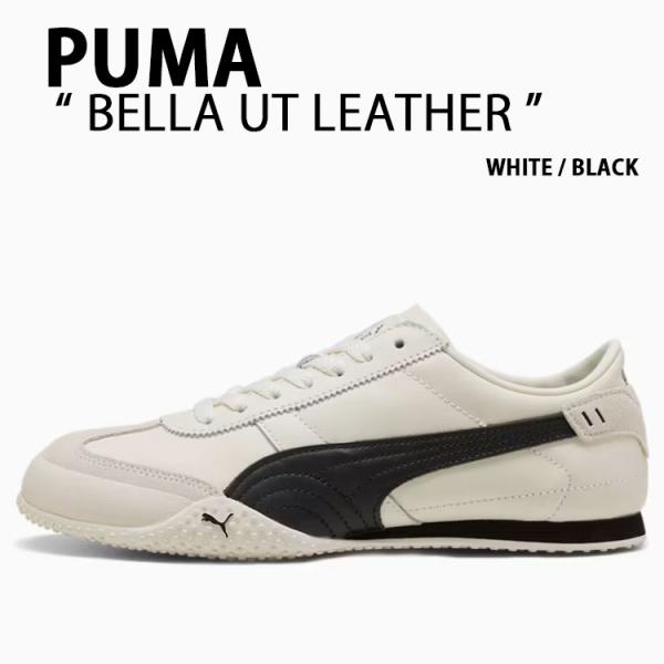 PUMA プーマ スニーカー BELLA UT LEATHER 402186-01 WHITE BL...