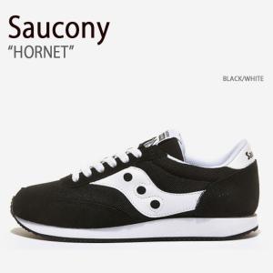 Saucony サッカニー スニーカー HORNET BLACK WHITE S70538-1 シューズ ホーネット メンズ レディース 男性用 女性用｜a-dot