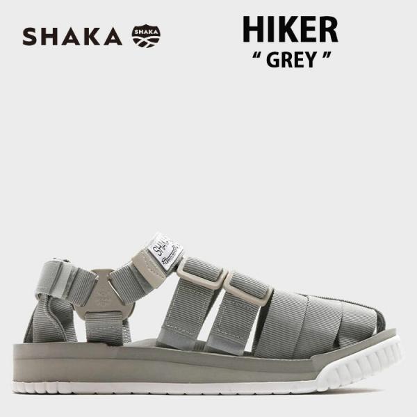 SHAKA サンダル シャカ サンダル HIKER ハイカー GREY グレー メンズ レディース ...