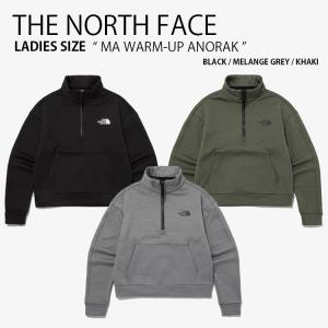 THE NORTH FACE ノースフェイス レディース スウェット MA WARM-UP ANORAK エムエー ウォームアップ アノラック ジャケット ハーフジップ 女性用 NA4FP50A/B/C