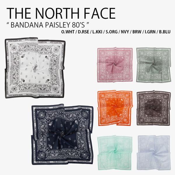 THE NORTH FACE ノースフェイス スカーフ BANDANA PAISLEY 80'S バ...