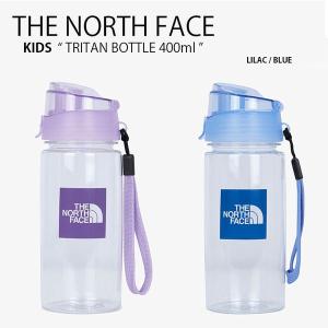 THE NORTH FACE ノースフェイス キッズ ウォーターボトル KIDS TRITAN BOTTLE 400ML 水筒 ストラップ付き 運動 スポーツ ロゴ 子供用 男の子 女の子 NA5CN01R/S｜a-dot