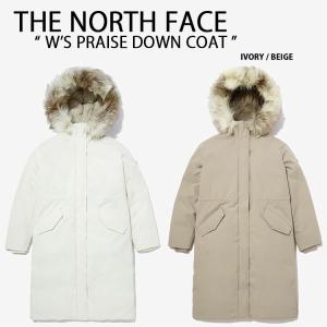 THE NORTH FACE ノースフェイス レディース ダウンコート W'S PRAISE DOWN COAT ダウンジャケット ロングダウン DRYVENT IVORY BEIGE WHITE NC2DN89