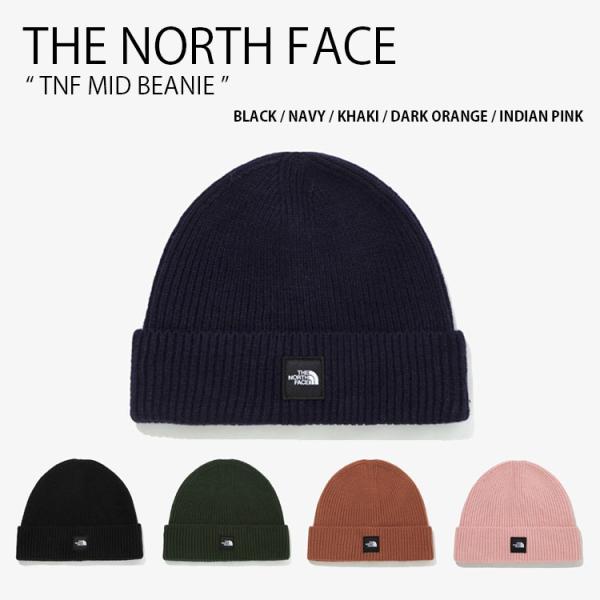 THE NORTH FACE ノースフェイス ニット帽 TNF MID BEANIE ニットキャップ...