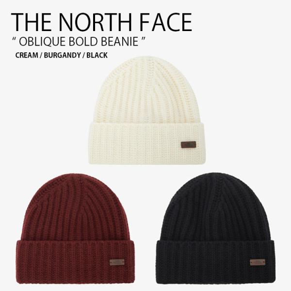 THE NORTH FACE ノースフェイス ニット帽 OBLIQUE BOLD BEANIE オブ...