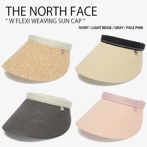 THE NORTH FACE ノースフェイス レディース サンバイザー W FLEXI WEAVING SUN CAP フレキシ ウェビング サン キャップ 帽子 つば広 キャップ NE3CQ10A/B/C/D｜a-dot
