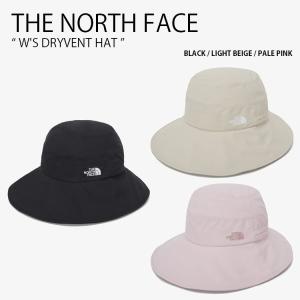 THE NORTH FACE ノースフェイス レディース バケットハット W'S DRYVENT HAT ドライベント ハット ブリムハット 帽子 つば広 サンキャップ ロゴ NE3HQ02A/B/C｜a-dot