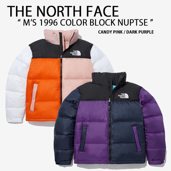 THE NORTH FACE ダウンジャケット M&apos;S 1996 COLOR BLOCK NUPTS...