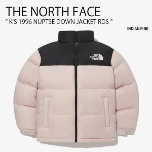 THE NORTH FACE ノースフェイス キッズ ダウンジャケット K'S 1996 NUPTSE DOWN JACKET RDS ヌプシ ダウン ジャケット ピンク 男の子 女の子 子供用 NJ1DQ60U