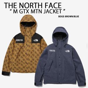 THE NORTH FACE ノースフェイス マウンテンパーカー ゴアテックス M GTX MTN JACKET マウンテンジャケット GORE-TEX パーカー モノグラム デニム NJ2GP50A/B