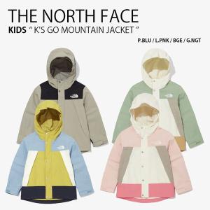 THE NORTH FACE ノースフェイス キッズ マウンテンジャケット K'S GO MOUNTAIN JACKET フーディ パーカー ジップアップ 子供用 男の子 女の子 NJ3BN04S/T/U/V｜a-dot