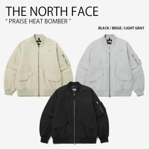 THE NORTH FACE ノースフェイス ボンバージャケット PRAISE HEAT BOMBER ブルゾン MA-1 MA1 ノーカラージャケット ロゴ カジュアル  NJ3NP01A/B/C NJ3NP53A/B/C｜a-dot