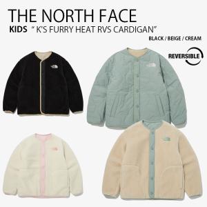 THE NORTH FACE ノースフェイス キッズ フリースジャケット K'S FURRY HEAT RVS CARDIGAN フューリー ヒート リバーシブル カーディガン 子供用 NJ3NP54S/T/U｜a-dot