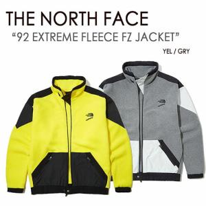 THE NORTH FACE ノースフェイス 92 EXTREME FLEECE FZ JACKET フリース エクストリーム イエロー グレー NJ4FL00A NJ4FL00B メンズ レディース｜a-dot