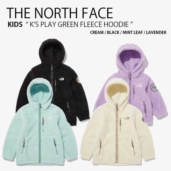 THE NORTH FACE キッズ フリースジャケット K&apos;S PLAY GREEN FLEECE...