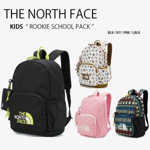 THE NORTH FACE ノースフェイス キッズ リュック KIDS ROOKIE SCHOOL PACK バックパック バッグ 通学 ピクニック ベビー 子供用 男の子 女の子 NM2DM51R/S/T/U｜a-dot