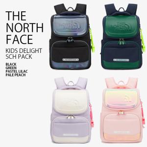 THE NORTH FACE ノースフェイス キッズ リュック KIDS DELIGHT SCH PACK ディライト スクール パック デイパック リュックサック バッグ 子供用 NM2DQ01R/S/T/U