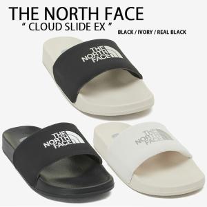 THE NORTH FACE ノースフェイス サンダル CLOUD SLIDE EX スリッパ シャワーサンダル スライドサンダル BLACK IVORY オフィススリッパ NS98P21S/T/U NS98P20T/S｜a-dot