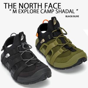 THE NORTH FACE ノースフェイス シャンダル サンダル M EXPLORE CAMP SHANDAL スポーツサンダル スポサン BLACK OLIVE シューズサンダル アウトドア NS98Q12K/J｜a-dot