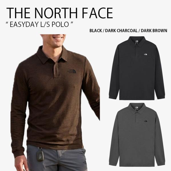 THE NORTH FACE ノースフェイス ポロシャツ EASYDAY L/S POLO イージー...