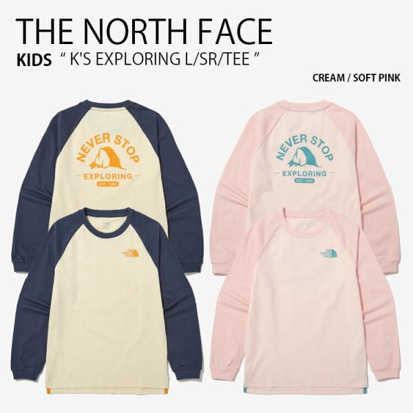 THE NORTH FACE ノースフェイス キッズ ロンT K&apos;S EXPLORING L/SR/...