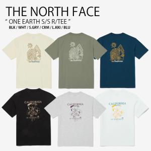 THE NORTH FACE ノースフェイス Tシャツ ONE EARTH S/S R/TEE ワン アース ショートスリーブ ティーシャツ 半袖 ロゴ メンズ レディース NT7UP05J/K/L/M/N/O｜a-dot