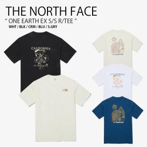 THE NORTH FACE ノースフェイス Tシャツ ONE EARTH EX S/S R/TEE ワン アース ティーシャツ 半袖 カットソー メンズ レディース NT7UQ11J/K/L/M/N｜a-dot