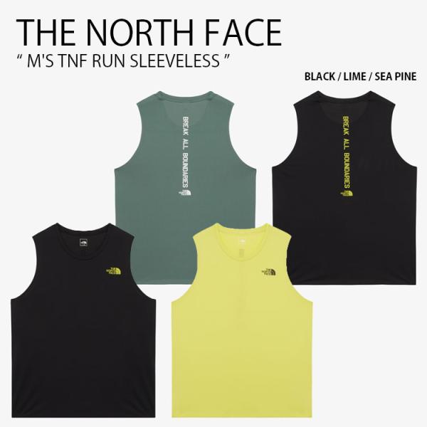 THE NORTH FACE ノースフェイス タンクトップ M'S TNF RUN SLEEVELE...