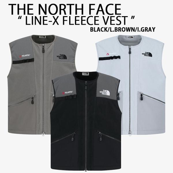 THE NORTH FACE ノースフェイス ベスト フリースベスト LINE-X FLEECE V...