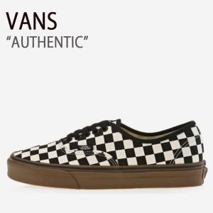 VANS（ヴァンズ） バンズ スニーカー AUTHENTIC CHECKERBOARD BLACK