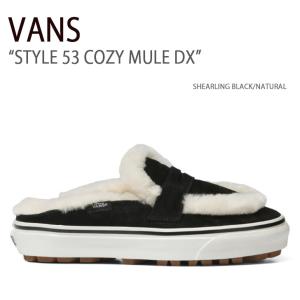 VANS バンズ スニーカー STYLE 53 COZY MULE DX SHEARLING BLACK NATURAL VN0005U3BF5 VANS（ヴァンズ） バンズ スニーカー STYLE 53 COZY MULE DX SHEARLING