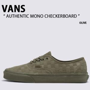 VANS（ヴァンズ） バンズ スニーカー AUTHENTIC MONO CHECKERBOARD TAN