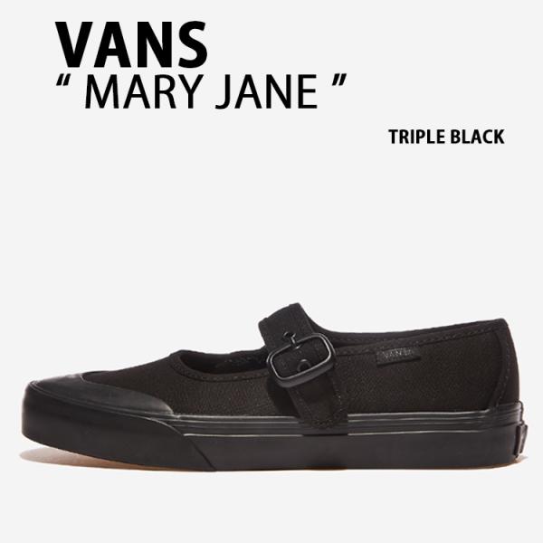 VANS バンズ スニーカー MARY JANE TRIPLE BLACK VN000CRRBJ4 ...