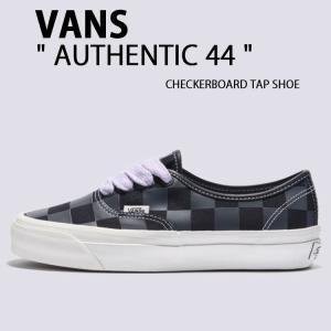 VANS バンズ スニーカー AUTHENTIC 44 CHECKERBOARD TEAL BROWN