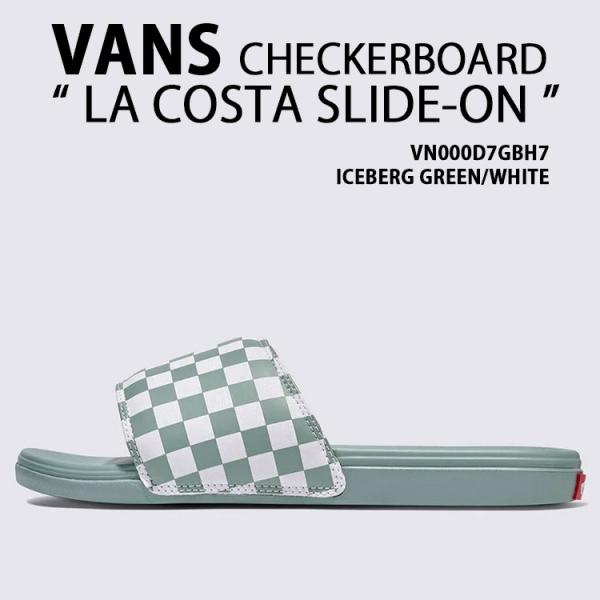 VANS バンズ サンダル LA COSTA SLIDE-ON CHECKERBOARD VN000...