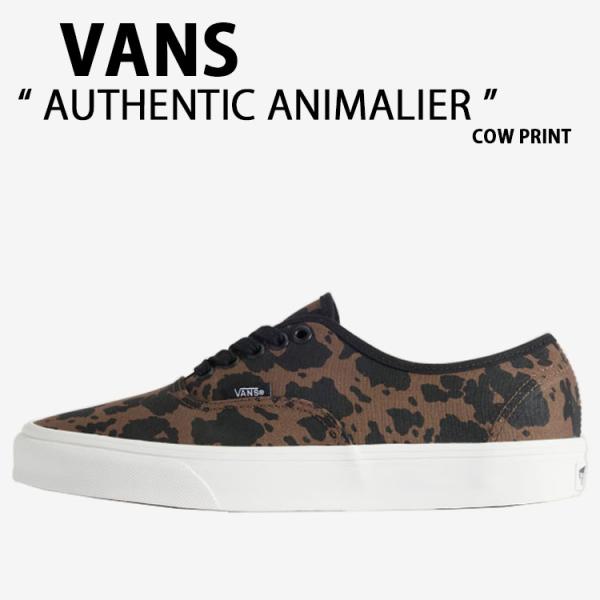 VANS バンズ スニーカー AUTHENTIC ANIMALIER COW PRINT VN000...