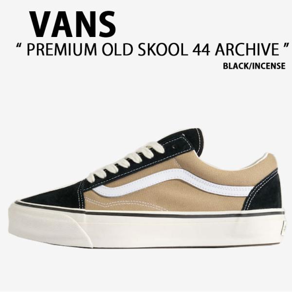VANS バンズ スニーカー PREMIUM OLD SKOOL 44 ARCHIVE BLACK ...