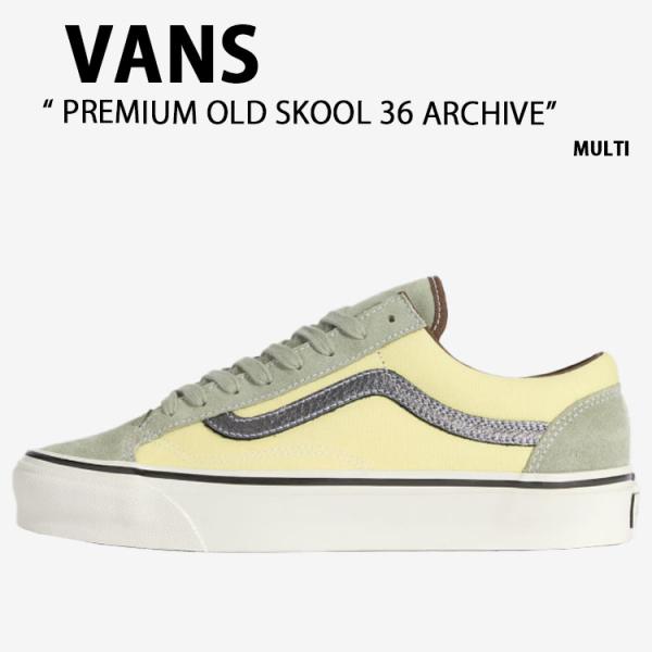 VANS バンズ シューズ PREMIUM OLD SKOOL 36 ARCHIVE MULTI V...