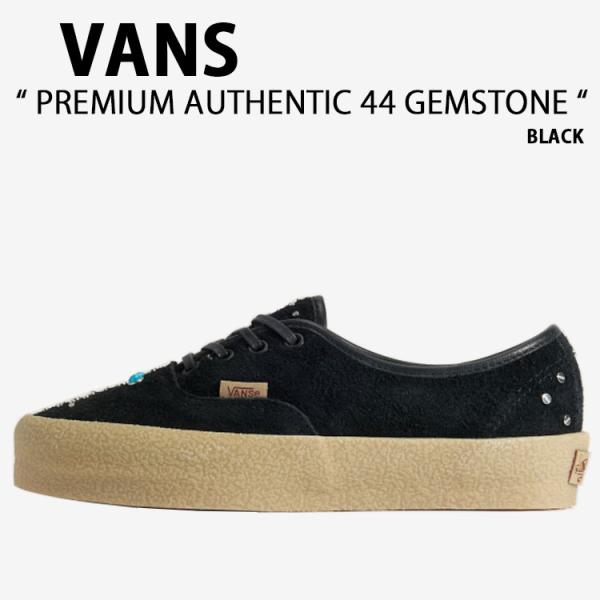VANS バンズ スニーカー PREMIUM AUTHENTIC 44 GEMSTONE BLACK...