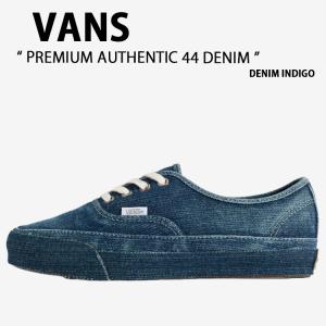 VANS バンズ シューズ PREMIUM AUTHENTIC 44 DENIM DENIM INDIGO VN000DB8IND プレミアム オーセンティック インディゴ ローテクスニーカー